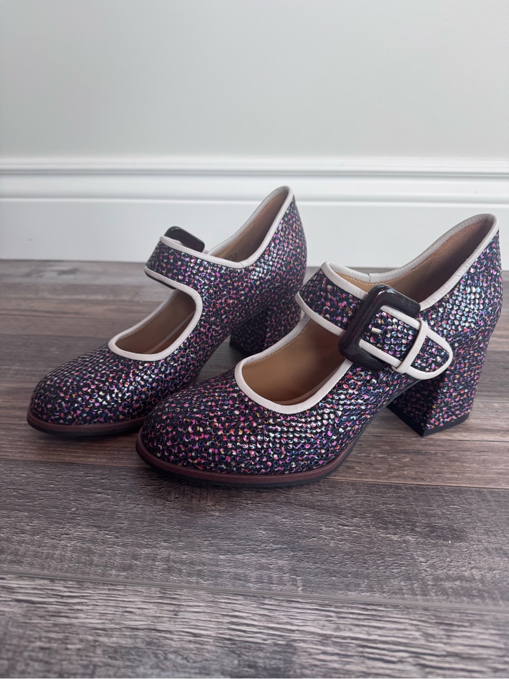 John Fluevog Mary Jane CUMULUS Clouds of Joy